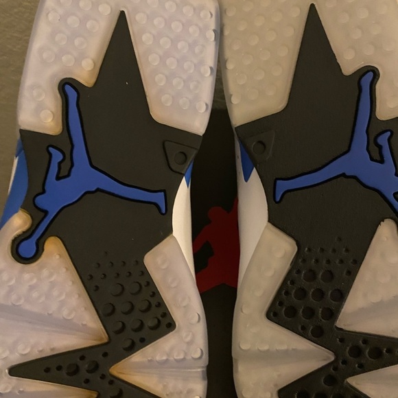 Authentic New In Box Jordan 6 Retro Sport Blue 2014 Size 13 Athletic Streetwear - Picture 12 of 16